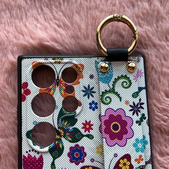 For Samsung Galaxy S22 plus,S22 ultra phone case with strap kickstand ring - Picture 10 of 14